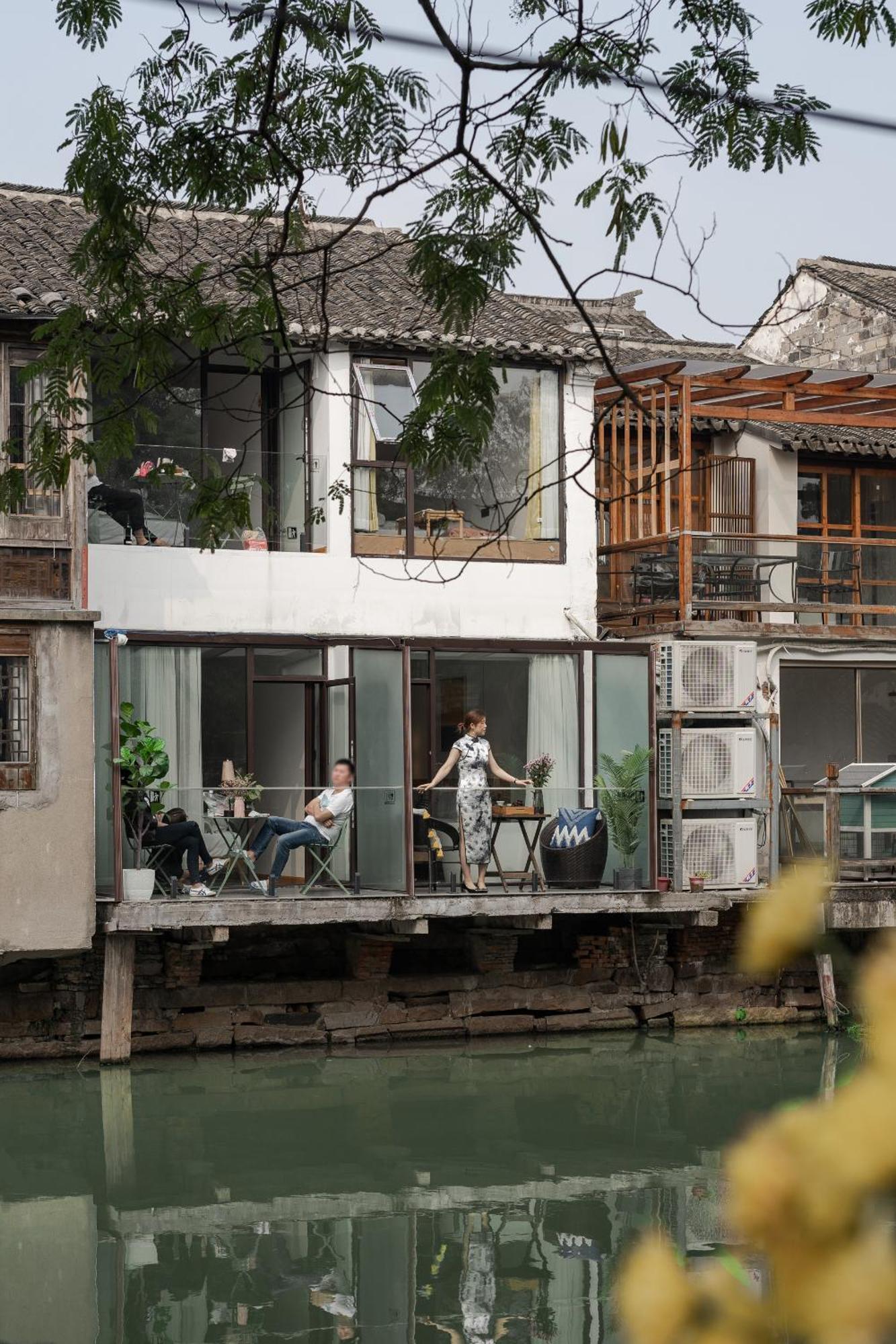 Tongli Slowlife River View Inn Suzhou  Zewnętrze zdjęcie
