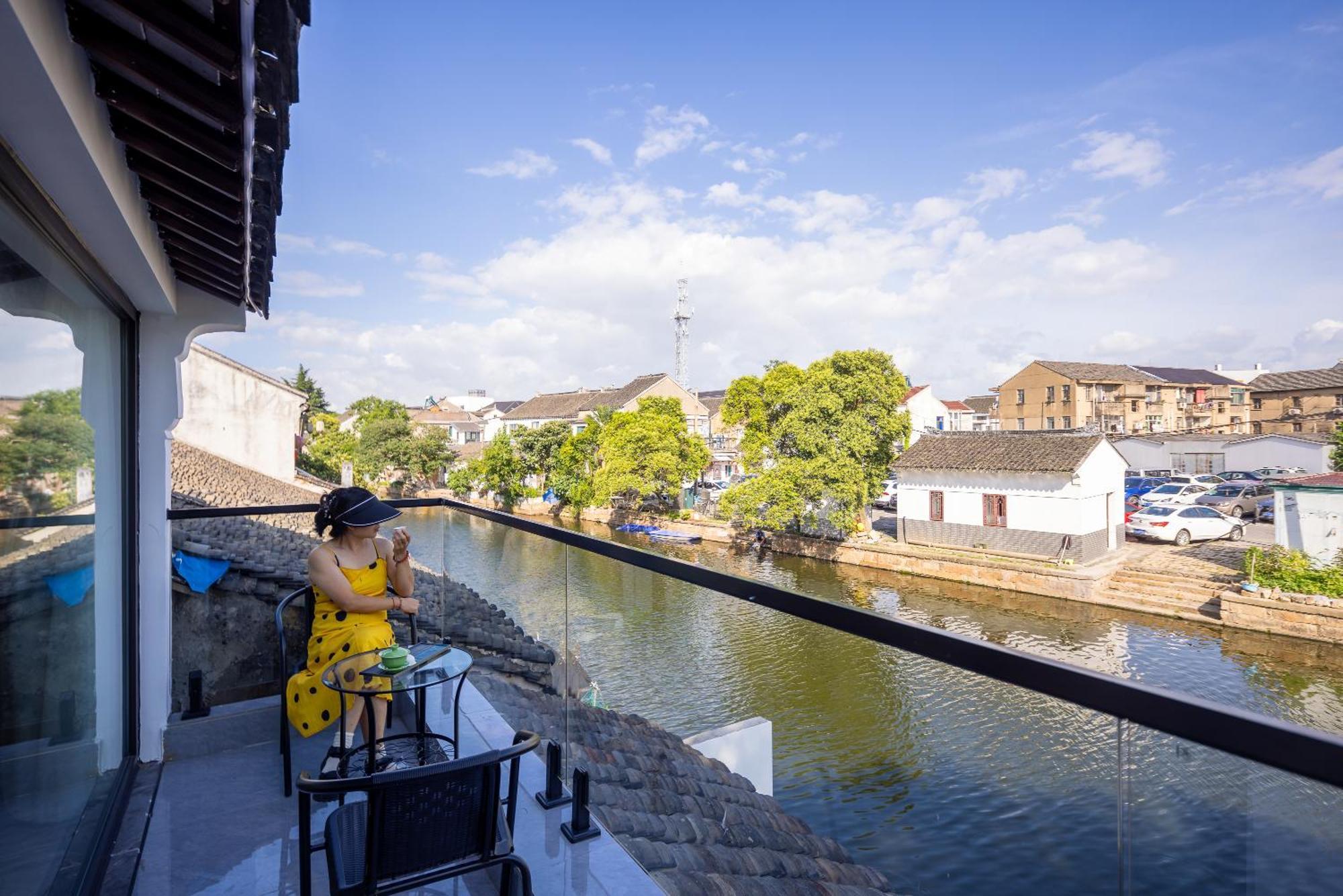 Tongli Slowlife River View Inn Suzhou  Zewnętrze zdjęcie