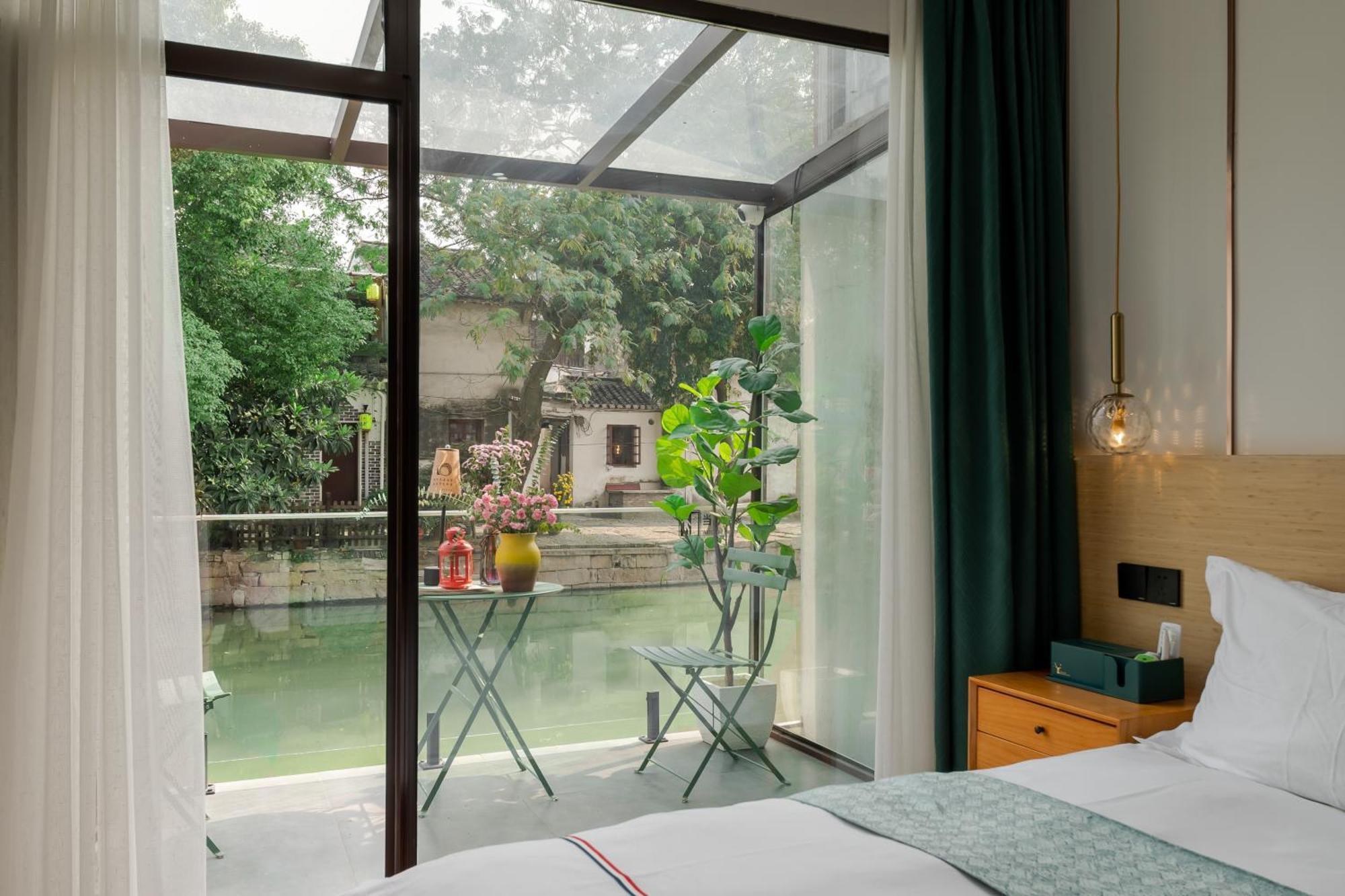 Tongli Slowlife River View Inn Suzhou  Zewnętrze zdjęcie
