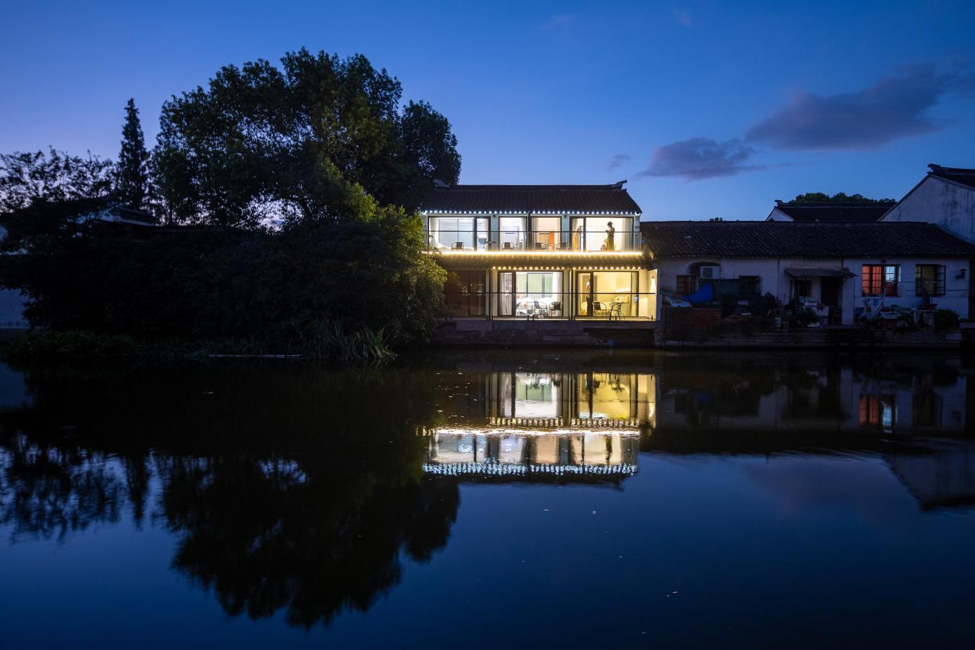 Tongli Slowlife River View Inn Suzhou  Zewnętrze zdjęcie