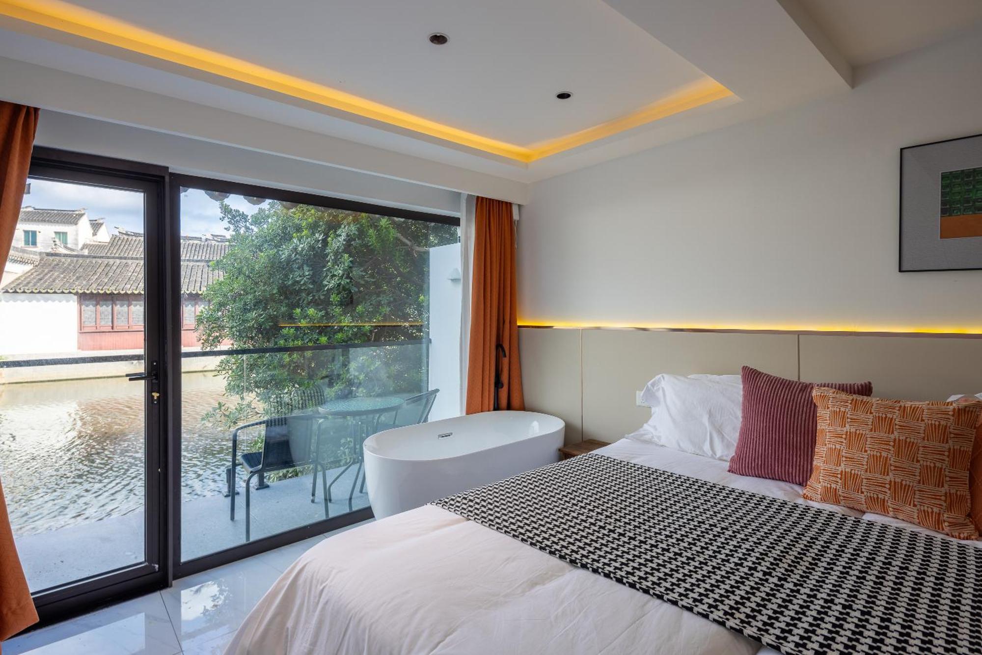 Tongli Slowlife River View Inn Suzhou  Zewnętrze zdjęcie