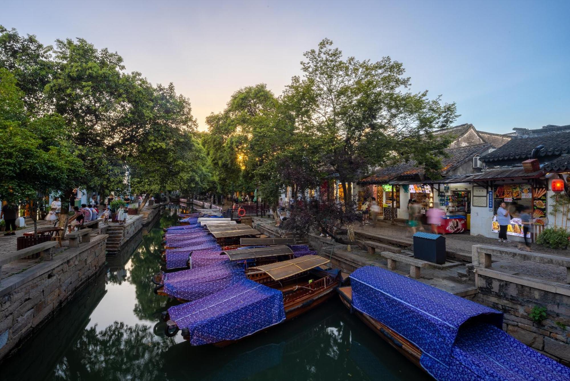 Tongli Slowlife River View Inn Suzhou  Zewnętrze zdjęcie