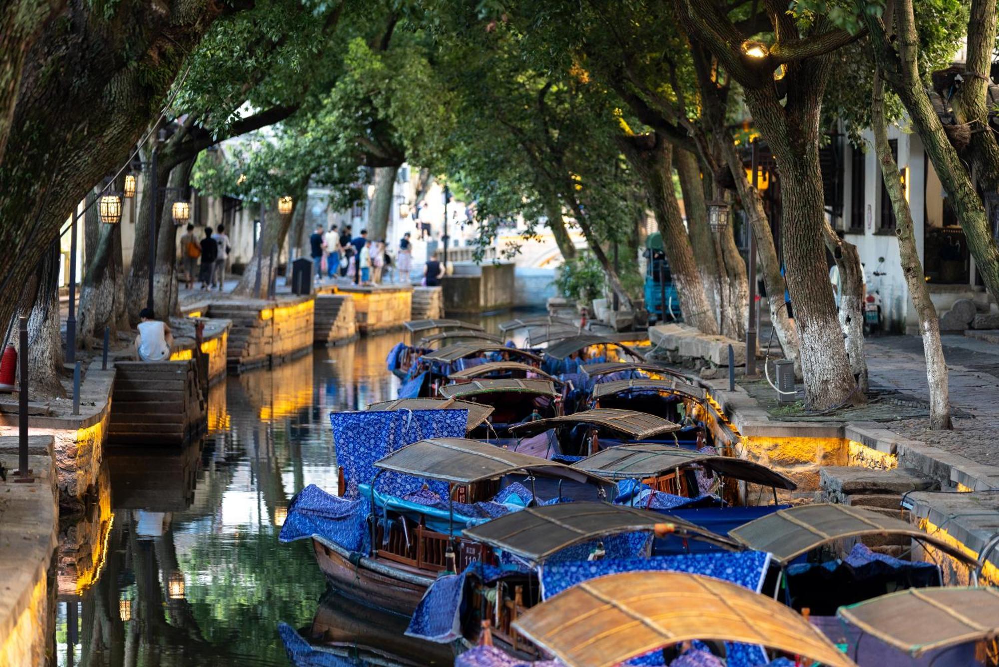 Tongli Slowlife River View Inn Suzhou  Zewnętrze zdjęcie